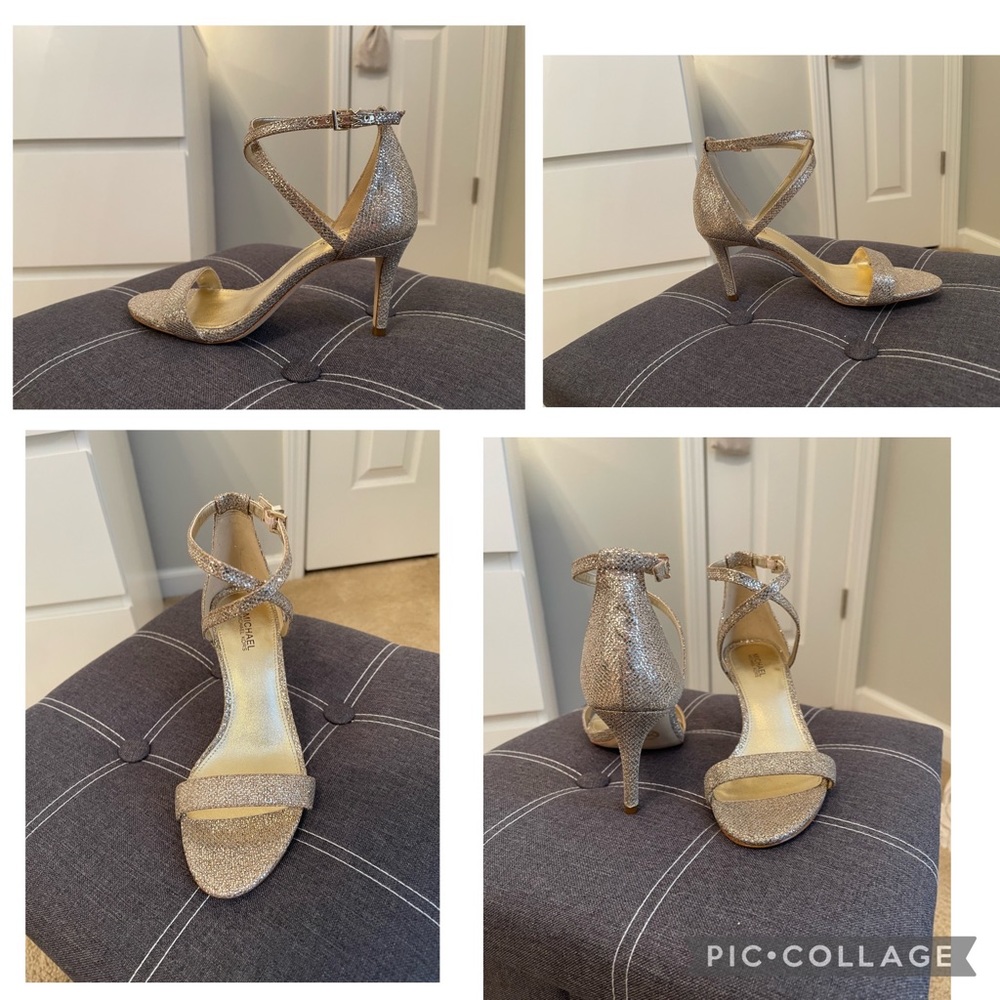 Michael Kors “sand” colored heels, size 7. Brand new in box. Never worn.